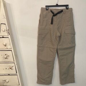 The North Face Convertible cargo hiking pants